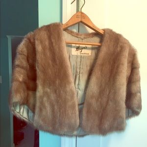 Mink Cape